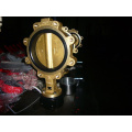 Brass Wafer Butterfly Valve with Lever Operator